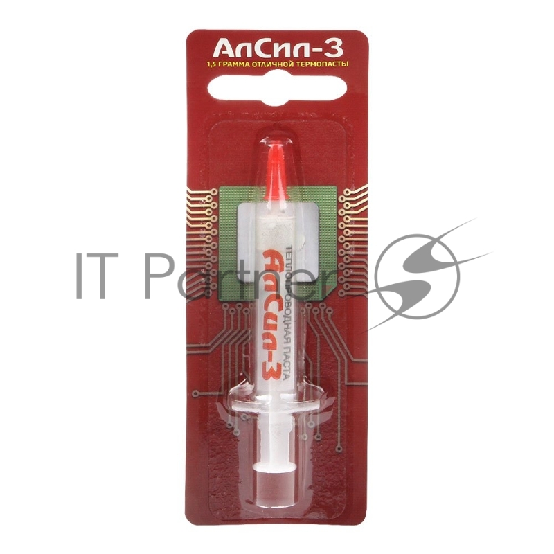 Термопаста АлСил-3 1,5 гр, шприц