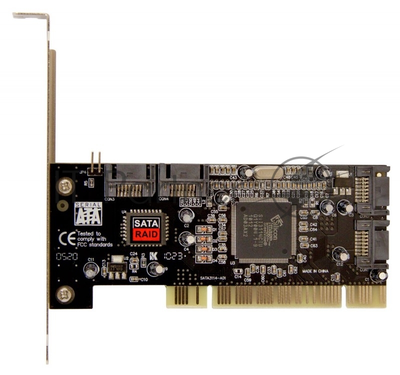 Контроллер PCI SIL3114 4xSATA