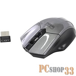 Мышь CBR CM 677 Grey USB,Мышь 1200 dpi, 2,4 Ггц