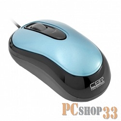 Мышь CBR CM-150 Blue USB, Мышь 1200dpi, глянец, мини