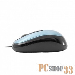 Мышь CBR CM-150 Blue USB, Мышь 1200dpi, глянец, мини