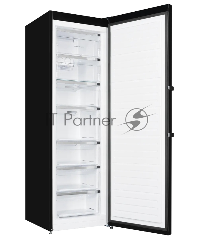 Отдельностоящая морозильная камера Kuppersberg NFS 186 BK, габариты (ВхШxГ): 1860х595X650 мм, объем 280л, 41 дБ, No frost, ледогенератор, черный