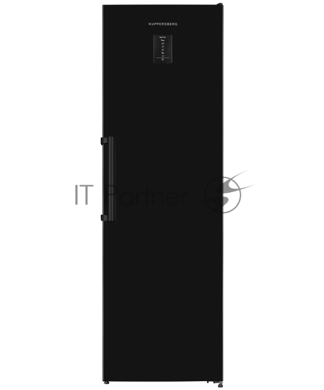 Отдельностоящая морозильная камера Kuppersberg NFS 186 BK, габариты (ВхШxГ): 1860х595X650 мм, объем 280л, 41 дБ, No frost, ледогенератор, черный