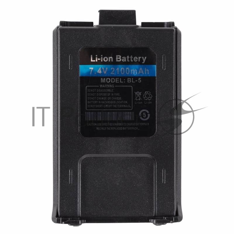 Аккумуляторная батарея для радиостанций серии UV-5R Li-ion 2100 мАч