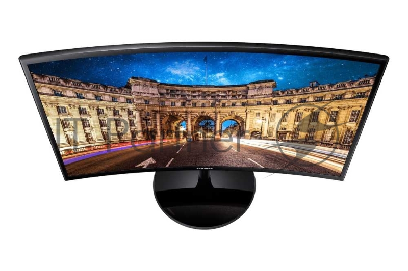 Монитор 23.5 Samsung C24F390FHI черный VA LED 16:9 HDMI матовая 250cd 178гр/178гр 1920x1080 D-Sub FHD 3.3кг