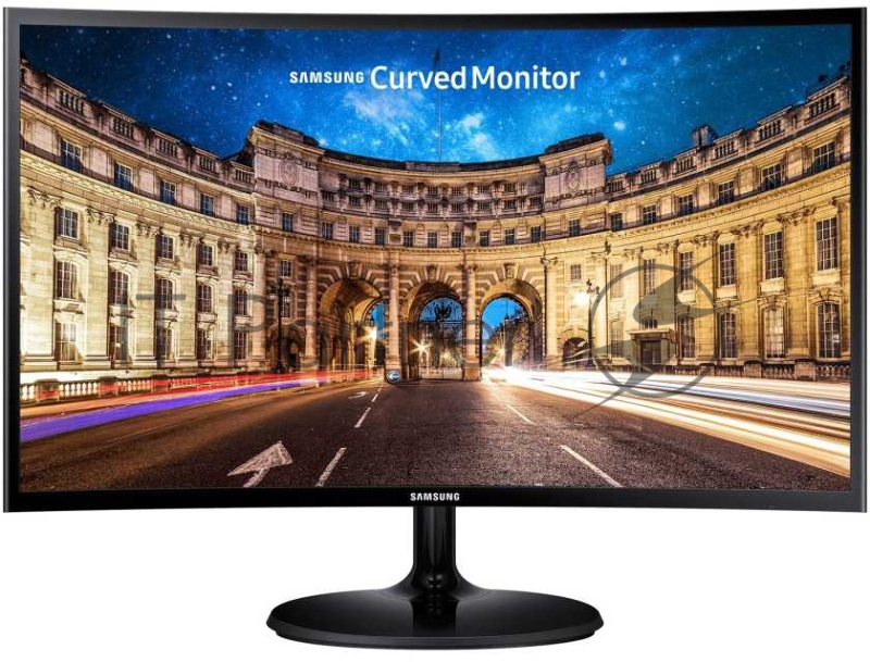 Монитор 23.5 Samsung C24F390FHI черный VA LED 16:9 HDMI матовая 250cd 178гр/178гр 1920x1080 D-Sub FHD 3.3кг