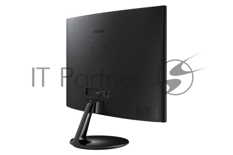 Монитор 23.5 Samsung C24F390FHI черный VA LED 16:9 HDMI матовая 250cd 178гр/178гр 1920x1080 D-Sub FHD 3.3кг