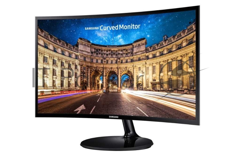 Монитор 23.5 Samsung C24F390FHI черный VA LED 16:9 HDMI матовая 250cd 178гр/178гр 1920x1080 D-Sub FHD 3.3кг