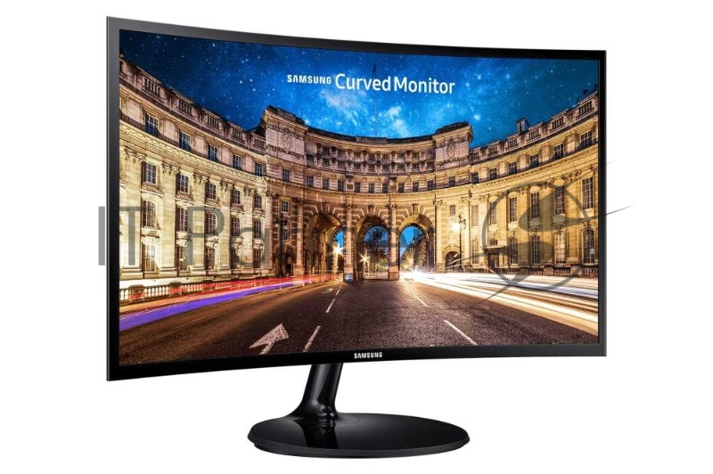 Монитор 23.5 Samsung C24F390FHI черный VA LED 16:9 HDMI матовая 250cd 178гр/178гр 1920x1080 D-Sub FHD 3.3кг