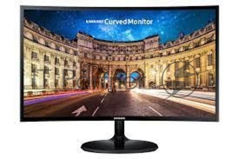 Монитор 23.5 Samsung C24F390FHI черный VA LED 16:9 HDMI матовая 250cd 178гр/178гр 1920x1080 D-Sub FHD 3.3кг