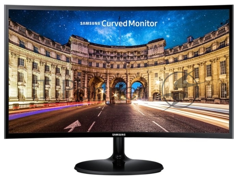 Монитор 23.5 Samsung C24F390FHI черный VA LED 16:9 HDMI матовая 250cd 178гр/178гр 1920x1080 D-Sub FHD 3.3кг
