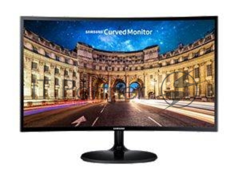 Монитор 23.5 Samsung C24F390FHI черный VA LED 16:9 HDMI матовая 250cd 178гр/178гр 1920x1080 D-Sub FHD 3.3кг