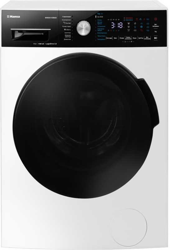 Стиральная машина Hansa WHK9141BSD5 класс: A+++ загр.фронтальная макс.:9кг белый