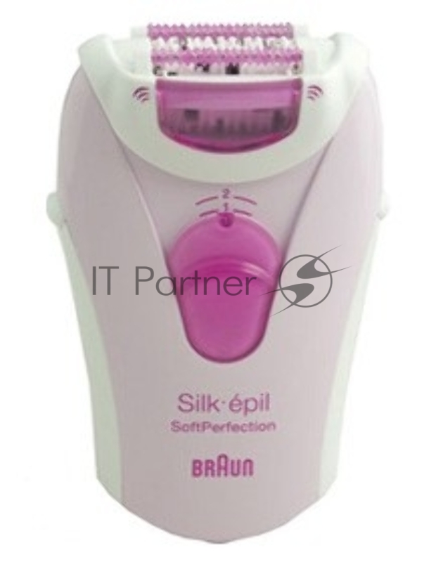 Эпилятор Braun SE3270 скор.:2 насад.:1 от электр.сети розовый/белый
