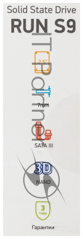 Накопитель SSD Digma SATA III 256Gb DGSR2256GS93T Run S9 2.5