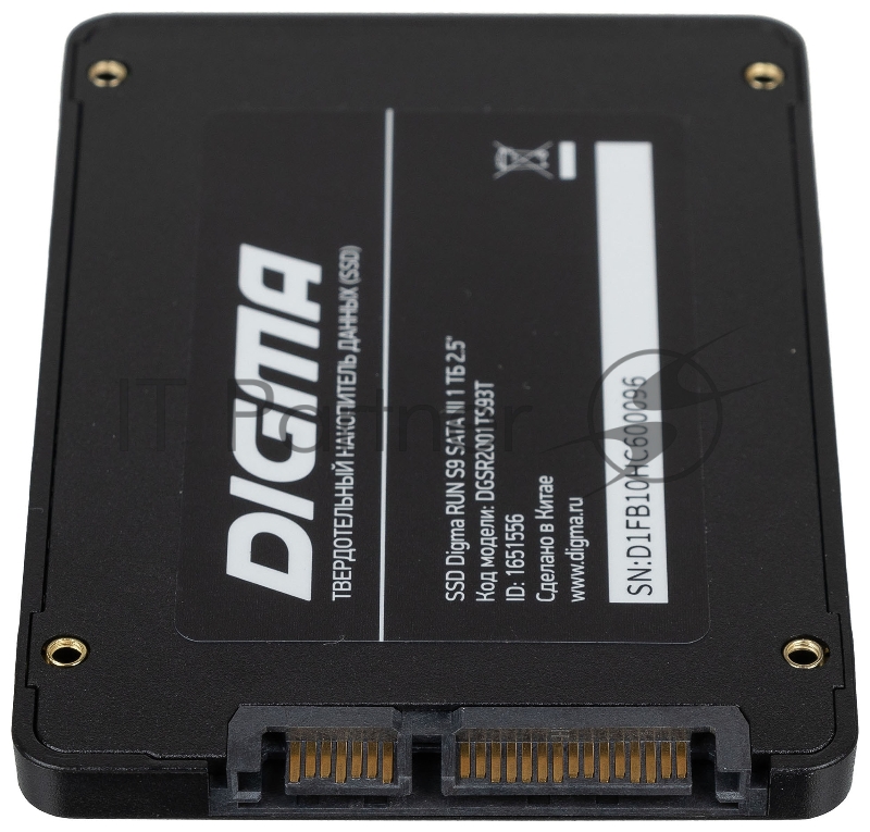 Накопитель SSD Digma SATA III 1Tb DGSR2001TS93T Run S9 2.5
