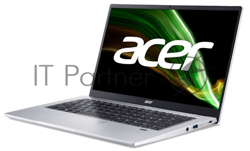 Ноутбук Acer Swift 3 SF314-511-51TC 14 FHD, Intel Core i5-1135G7, 8Gb, 512GB SSD, No ODD, int., Win 10, серебро, (NX.AB