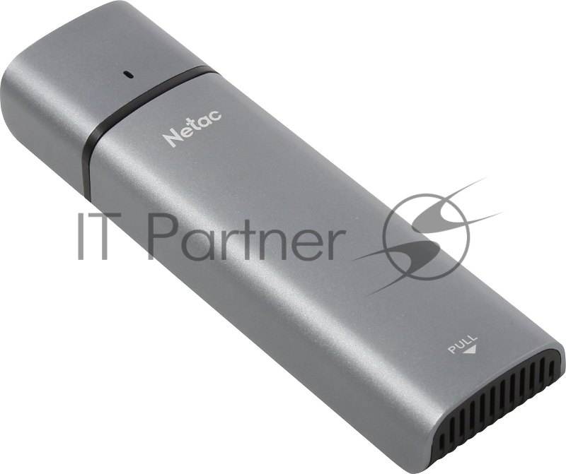 Внешний бокс M.2 SATA SSD Netac WH21NT07WH21-30C0 слайд алюминиевый корпус, совместим 2280/2260/2242/2230, серебристый