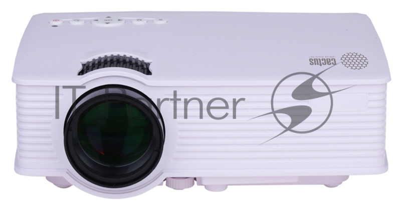 Проектор Cactus CS-PRE.09WT.WVGA-W LCD 1200Lm (1024x600) 350:1 ресурс лампы:30000часов 2xUSB typeA 1xHDMI 1.5кг