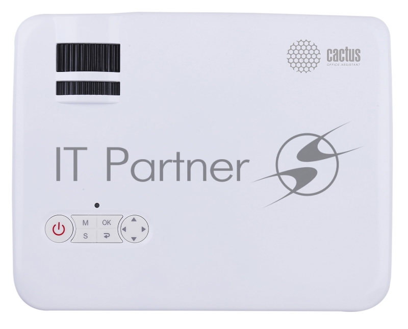 Проектор Cactus CS-PRM.06WT.WVGA LCD 2000Lm (1280x800) 1000:1 ресурс лампы:30000часов 2xUSB typeA 2xHDMI 3кг