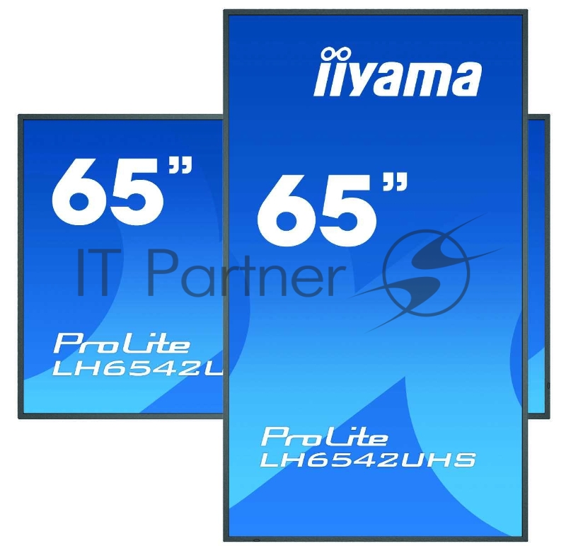Широкоформатный дисплей (LFD) Iiyama 64.5 16:9 3840x2160(4K UHD) IPS