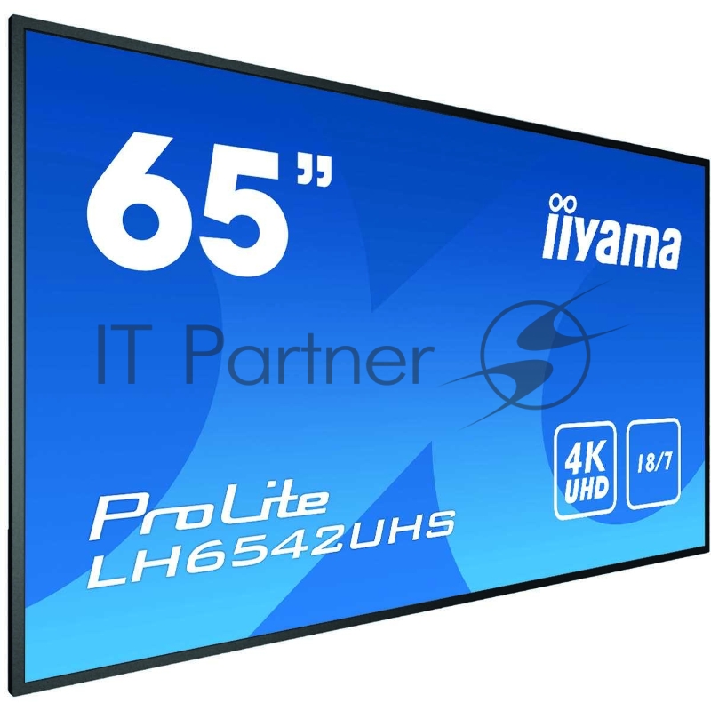 Широкоформатный дисплей (LFD) Iiyama 64.5 16:9 3840x2160(4K UHD) IPS