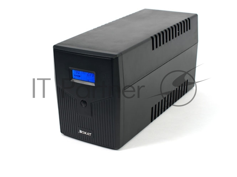 Источник бесперебойного питания SKAT-UPS 2000/1200 220В 1200Вт 2 АКБ 9Ач внутр. меандр. стабилизация напряжения