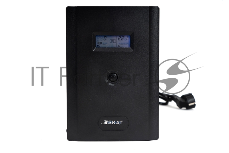 Источник бесперебойного питания SKAT-UPS 3000/1800 1800 Вт, с АКБ 9 Ач 4 шт, меандр. стабилизация напряжения