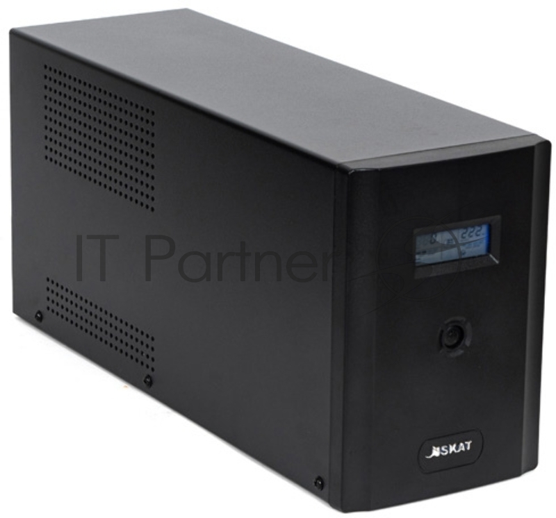Источник бесперебойного питания SKAT-UPS 3000/1800 1800 Вт, с АКБ 9 Ач 4 шт, меандр. стабилизация напряжения