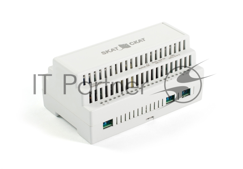 Источник питания SKAT-12-3,0 DIN 12В 3А пластиковый корпус под DIN рейку 35 мм SKAT-12-3,0 DIN power supply 12V 3A plastic case for 35 mm DIN rail