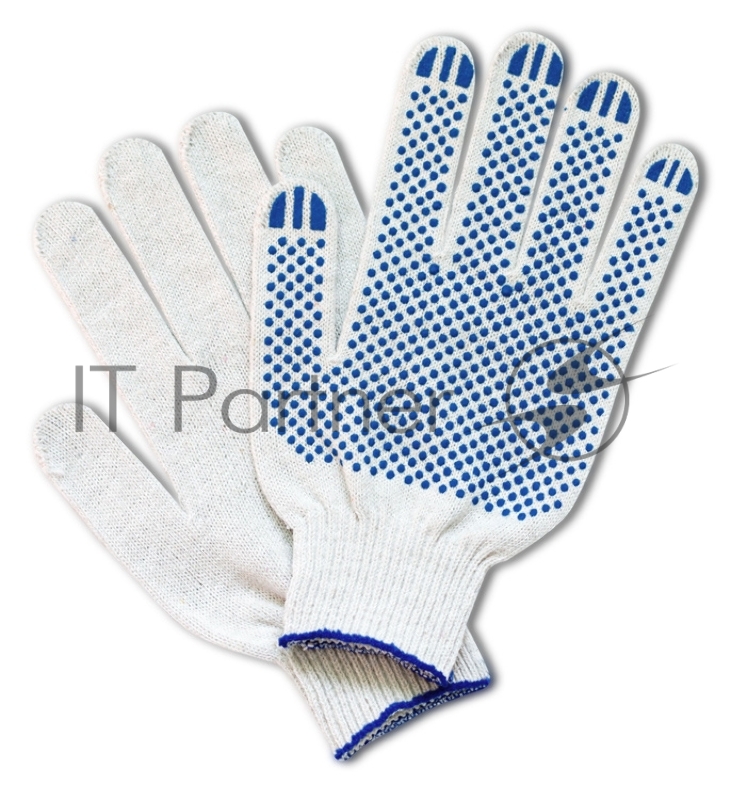 Перчатки х/б Эконом Точка универсальный (упак.:10 пар)