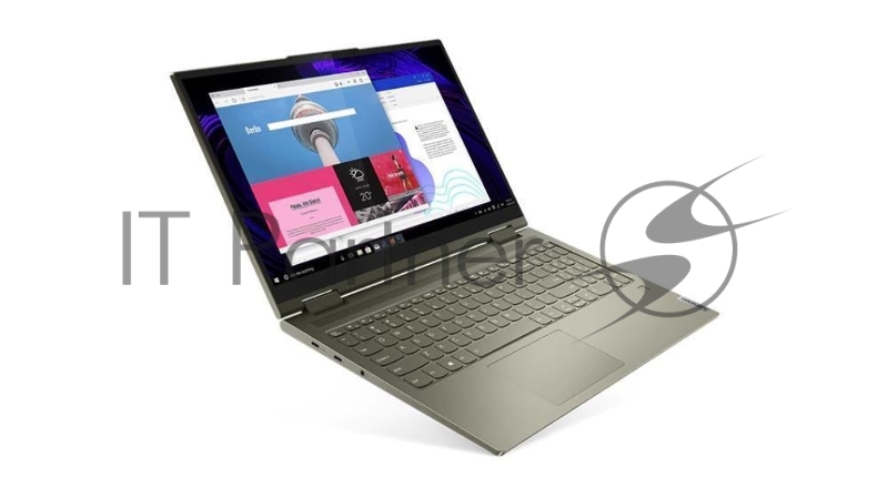 Трансформер Lenovo Yoga 7 15ITL5 Core i7 1165G7 16Gb SSD1Tb Intel Iris Xe graphics 15.6 Touch FHD (1920x1080) Windows 11 d.green WiFi BT Cam