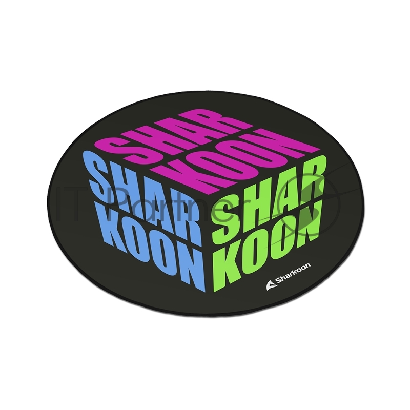 Sharkoon Skiller SFM11 Cube Коврик для игрового кресла (полиэстер, 5 мм, диаметр 120 см)