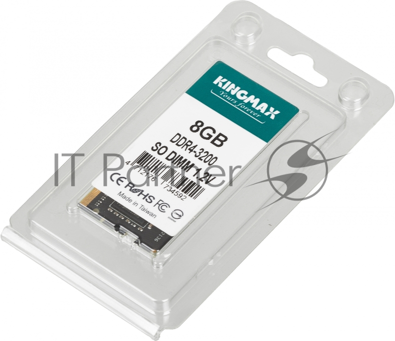 Память DDR4 8Gb 3200MHz Kingmax KM-SD4-3200-8GS RTL CL17 SO-DIMM 260-pin 1.2В dual rank