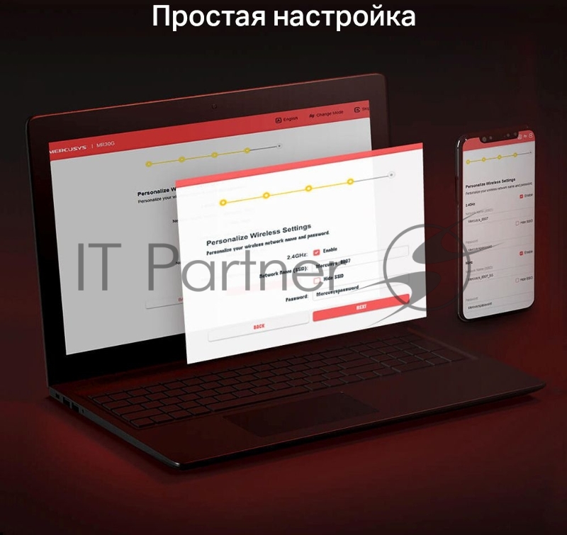 Двухдиапазонный гигабитный Wi-Fi роутер Mercusys MR1200G AC1200