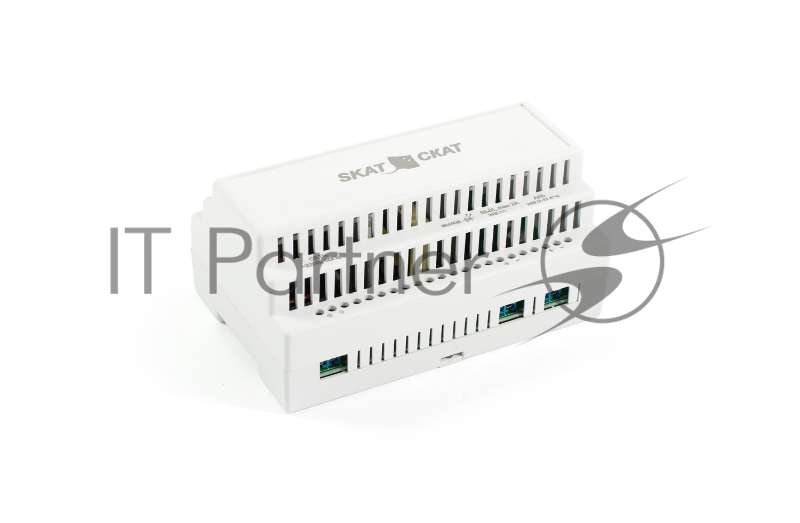 Источник питания SKAT-24-2,0 DIN 24В 2А пластиковый корпус под DIN рейку 35 мм SKAT-24-2,0 DIN power supply 24V 2A plastic case for 35 mm DIN rail