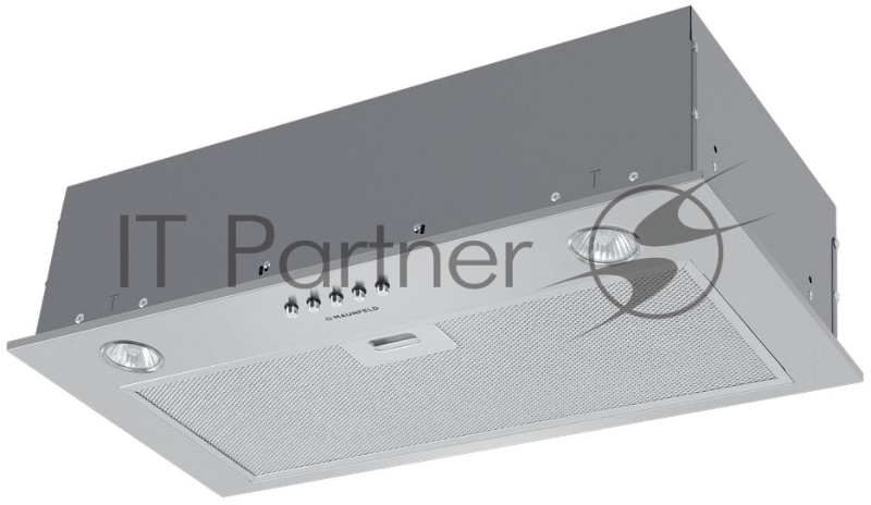 Кухонная вытяжка MAUNFELD Тип: полновстраиваемая, Цвет: нержавеющая сталь, Управление: кнопочное, Ширина, мм: 500, нержавеющая сталь
