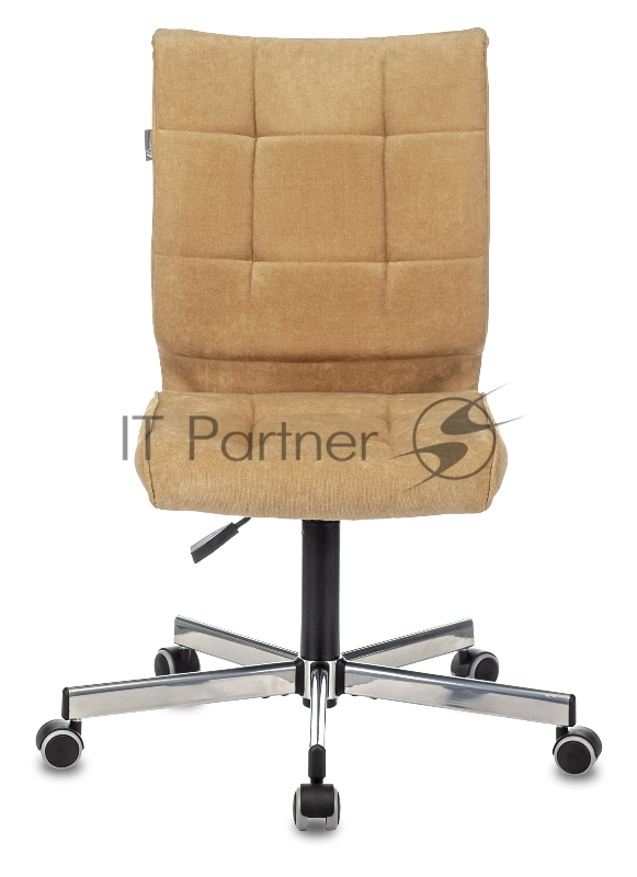 Кресло Бюрократ CH-330M горчичный Velvet 73 крестовина металл