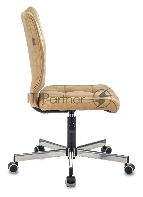 Кресло Бюрократ CH-330M горчичный Velvet 73 крестовина металл