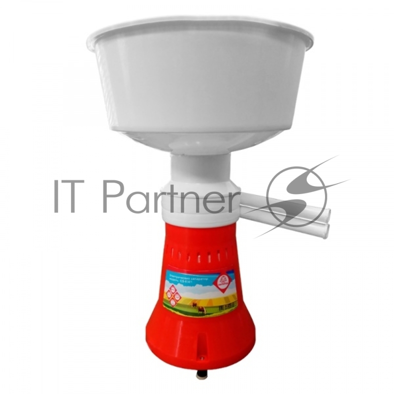 Сепаратор молока МастерицаES-0301,объем приемника молока 5.5 л, частота вращения барабана 12000 об/мин, производительность 60 л/ч