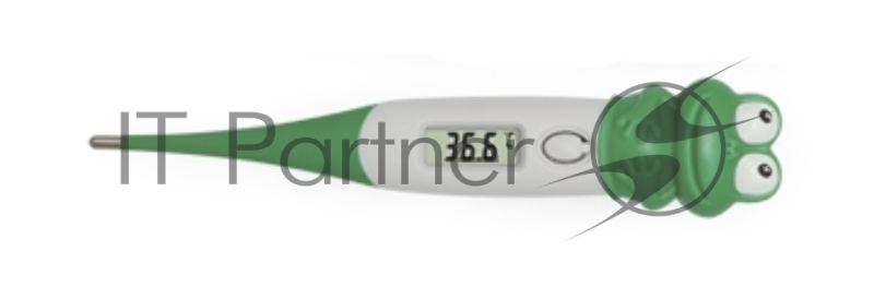 Термометр электронный A&D DT-624 Лягушка зеленый/белый