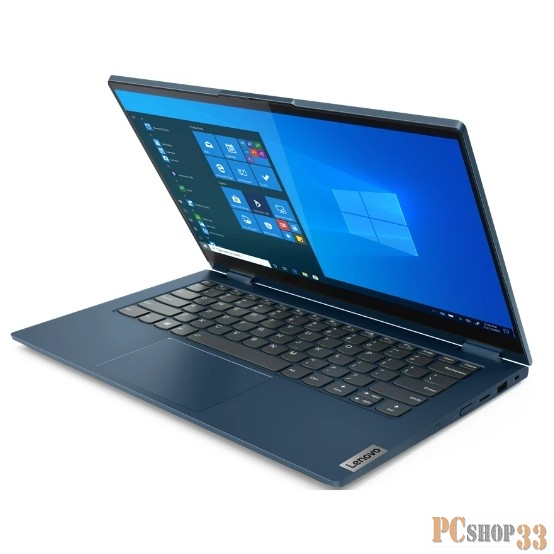 Ноутбук Lenovo ThinkBook 14s Yoga ITL 14.0FHD_GL_300N_MT_N_SRGB/ CORE_I5-1135G7_2.4G_4C_MB/ 16GB DDR4 3200 (8 распаяно + 8 в слоте)/ 512GB_SSD_M.2_2242_G3_TLC/ / INTEGRATED_GRAPHICS/ WLAN_2X2AX+BT/ FINGERPRINT_READER/ 720P_HD_CAMERA_WITH_ARRAY_MIC/ 4