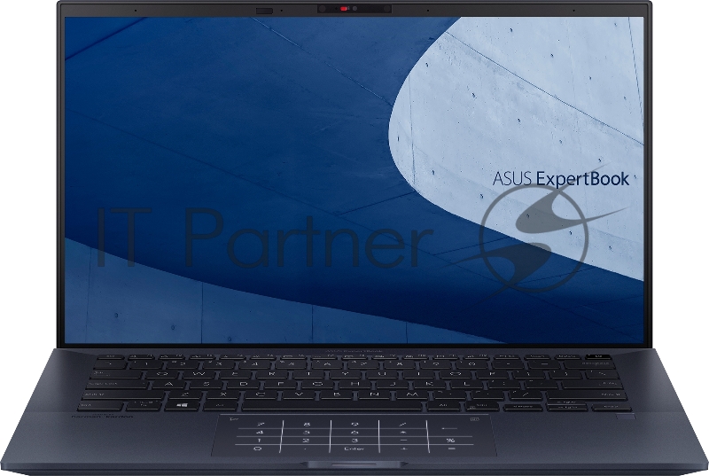 Ноутбук ASUS B9400CEA-KC1048W Evo +cable+Sleeve 14(1920x1080 (матовый))/Intel Core i5 1135G7(2.4Ghz)/16384Mb/512PCIS Black/W11 + Support NumberPad FingerPrint