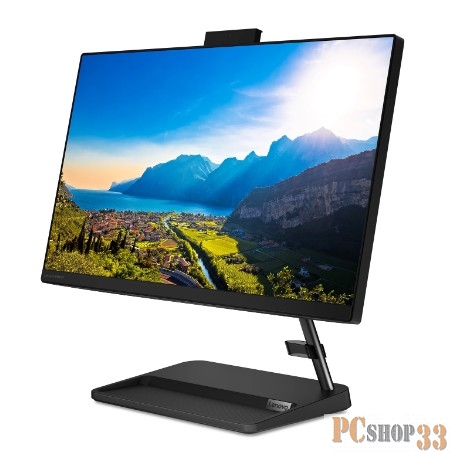 Моноблок Lenovo IdeaCentre AIO 3 24ITL6 23.8(1920x1080)/Intel Core i5 1135G7(2.4Ghz)/8192Mb/256SSDGb GeForce MX450(2048Mb)/BT/WiFi/war 1y/6.81kg/black/Win11Home + Keyboard, mouse USB
