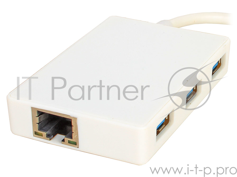 Кабель VCOM DH311 Кабель USB Type-Cm -- концентратор 3 port USB3.0 + microUSB Bf + LAN