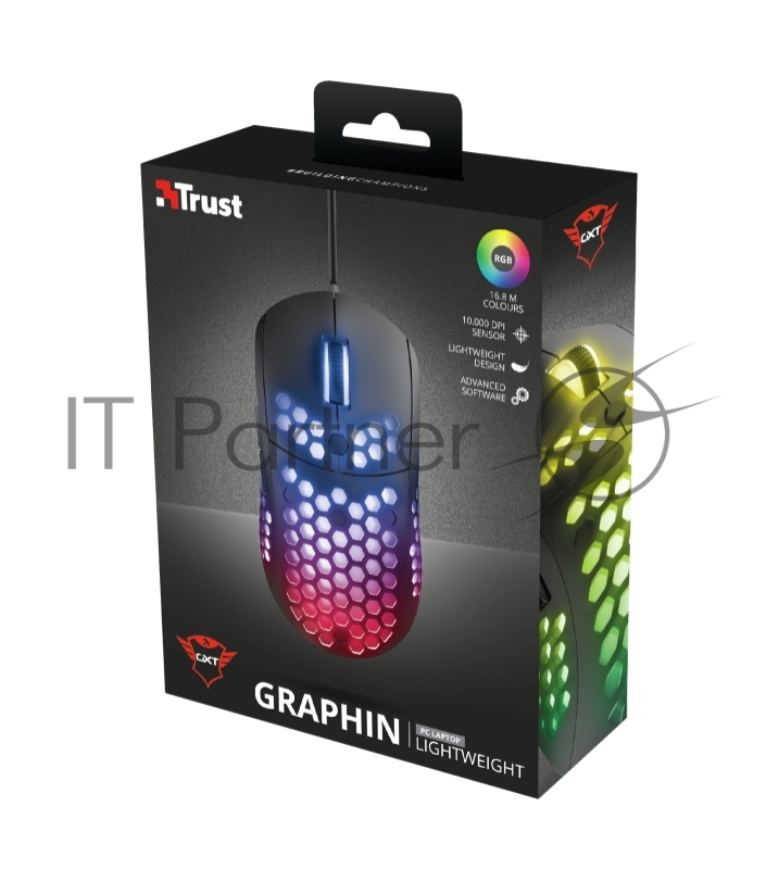 Проводная мышь Trust GXT960 GRAPHIN LIGHTWEIGHT MOUSE