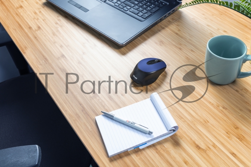 Мышь беспроводная Trust ZAYA WRL RCHRGABLE MOUSE BLU
