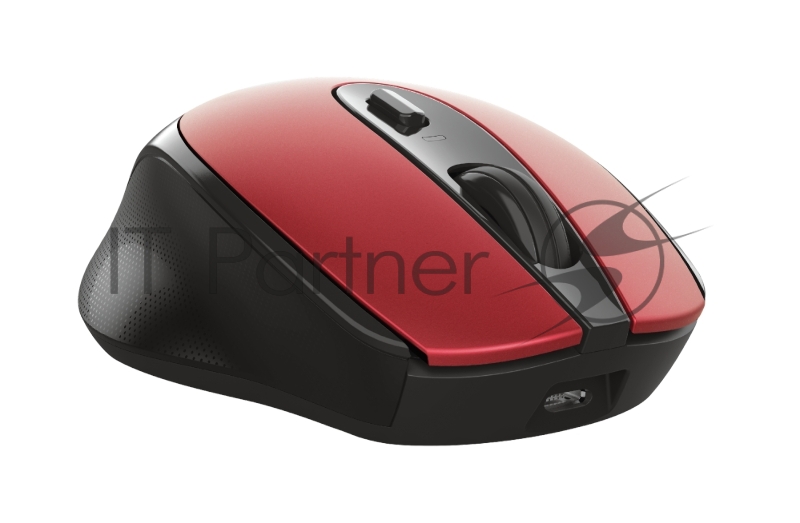 Мышь беспроводная Trust ZAYA WRL RCHRGABLE MOUSE RED