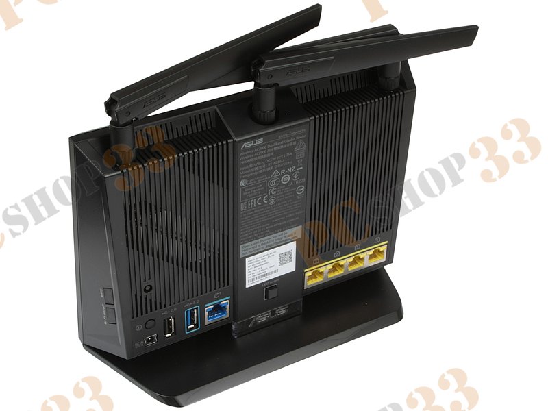 Беспроводной маршрутизатор ASUS RT-AC86U WiFi 2.1Гбит/сек. + 4 порта LAN 1Гбит/сек. + 1 порт WAN 1Гбит/сек. + 1 порт USB2.0 + 1 порт USB3.0