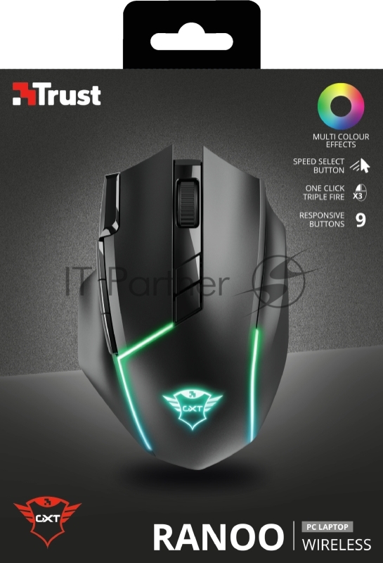 Мышь беспроводная Trust GXT 131 RANOO WIRELESS GAMING MOUSE
